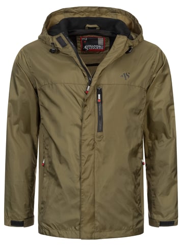 A. Salvarini men’s waterproof rain jacket AS-323 lightweight with hood