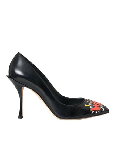 Pointedtoe Pump Black Patent Leather