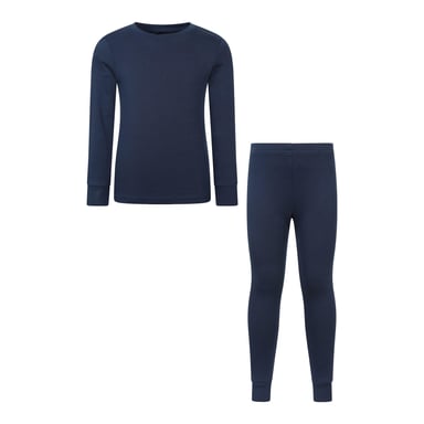 Mountain Warehouse Childrens/Kids Meribel Base Layer Set (Navy)