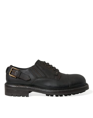 Leather Oxford Shoes Cy0776