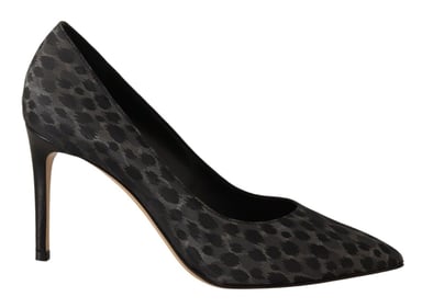 Leopard Print Heels Pumps Pointed Toe