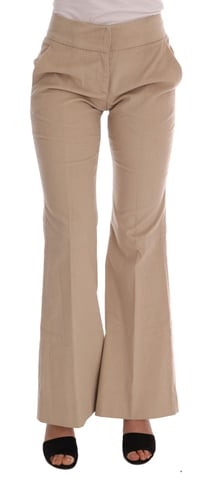 Flare Pants Beige