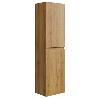Badplaats Badkamerkast angela 40 x 35 x 170 cm - hangende kolomkast met