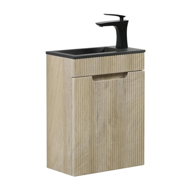 Badplaats Toiletmeubel thermis 40 x 22 cm licht fonteinmeubel met