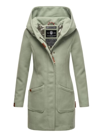 Marikoo women’s winter coat with hood and fitted silhouette