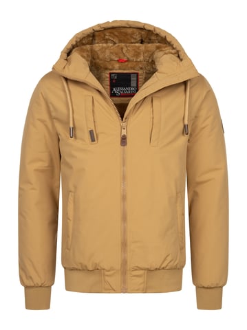 Alessandro Salvarini men’s winter jacket AS-320 with teddy lining & hood – warm & stylish