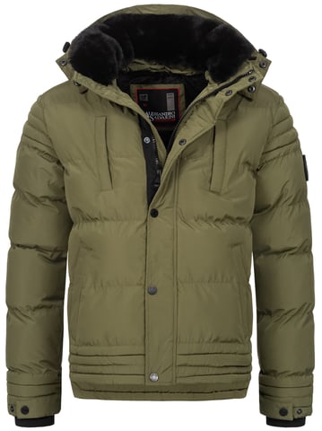 Alessandro Salvarini men’s winter jacket AS-281 with teddy fleece & removable hood