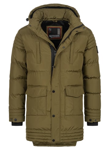 Alessandro Salvarini men’s winter jacket AS285 with teddy fleece & removable hood