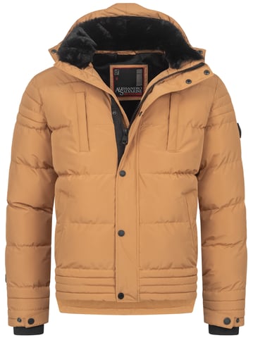 Alessandro Salvarini men’s winter jacket AS-281 with teddy fleece & removable hood
