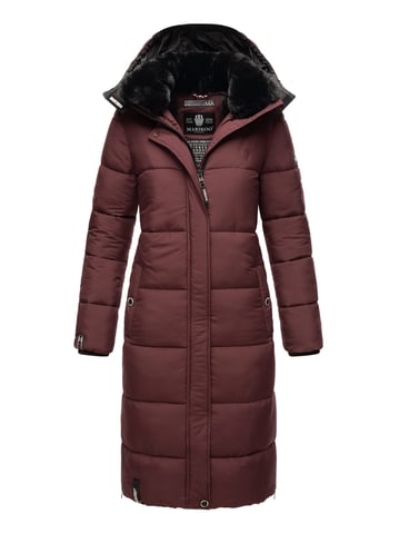 Marikoo women’s winter coat – Long quilted jacket with detachable hood