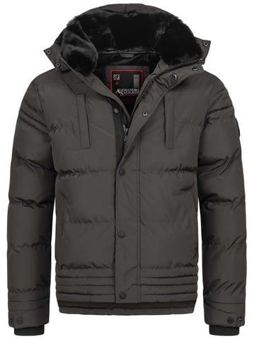 Alessandro Salvarini men’s winter jacket AS-281 with teddy fleece & removable hood