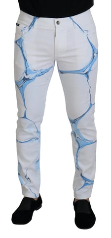 Printed Slimfit Jeans