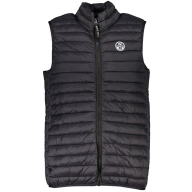 Quilted Vest Black Style 23213
