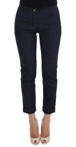 Polka Dot Print Trousers