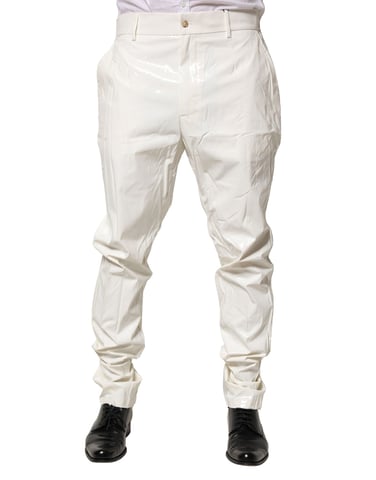 Vinyl Trousers Slim Fit