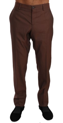 Classic Fit Wool Trousers