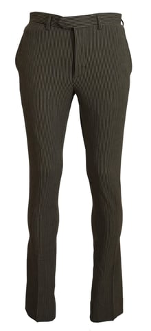 Pinstripe Pants Slim Fit
