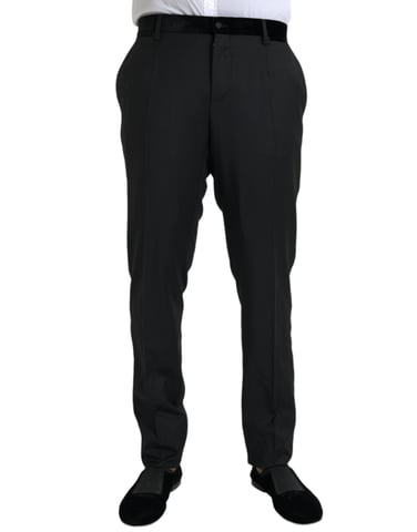 Classic Fit Trousersvelvet Waistband