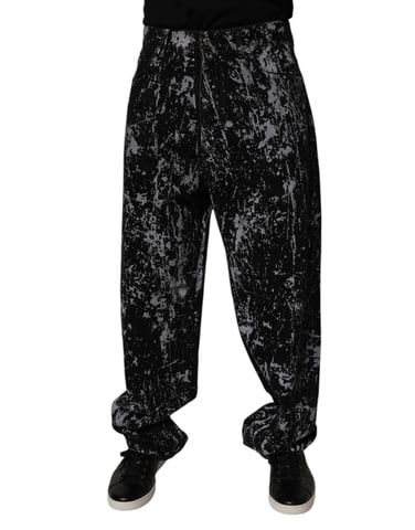 Splatter Print Pants