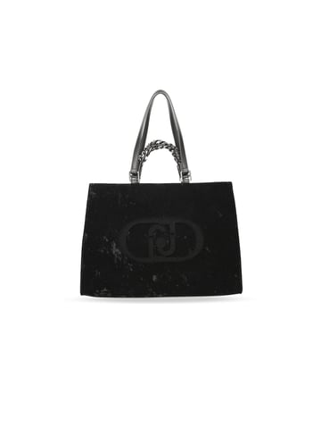 Liu Jo Velvet Bag Black