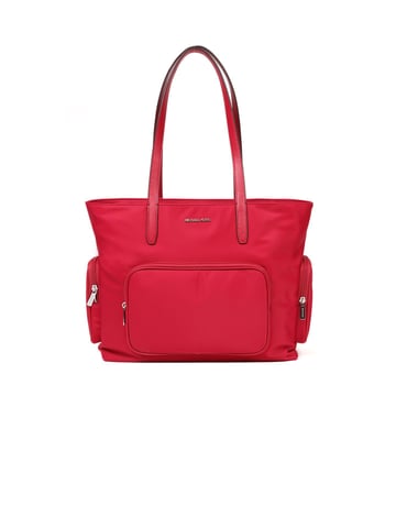 Michael Kors Khai Large Multifunction Pocket Tote Red