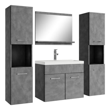 Badplaats Badkamermeubel set montreal xl 60 x 35 cm - badmeubel met