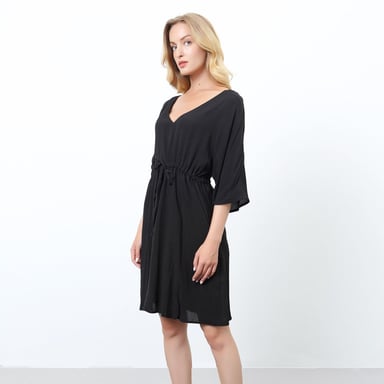 Loose trapeze tunic dress