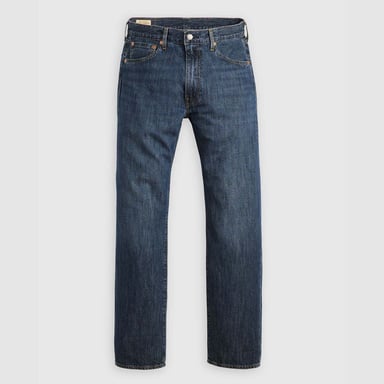 Heren Levis 555 Relaxed Straight Lightweight Jeans in blauw
