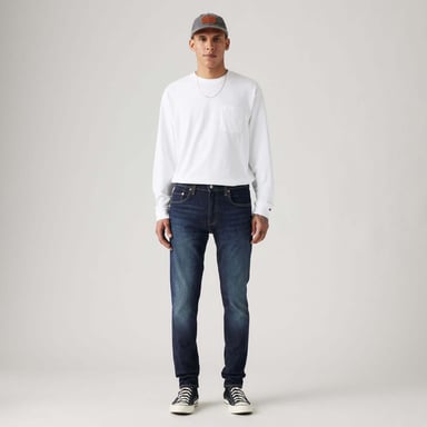 Heren Levis 512 Slim Tapered Jeans in Blauw
