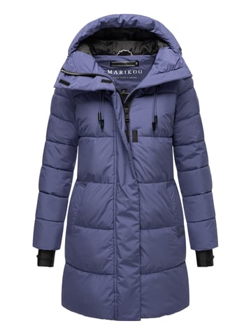 Marikoo women's padded winter coat with hood & fleece lining – Kaituu