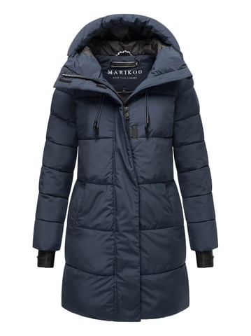 Marikoo women's padded winter coat with hood & fleece lining – Kaituu