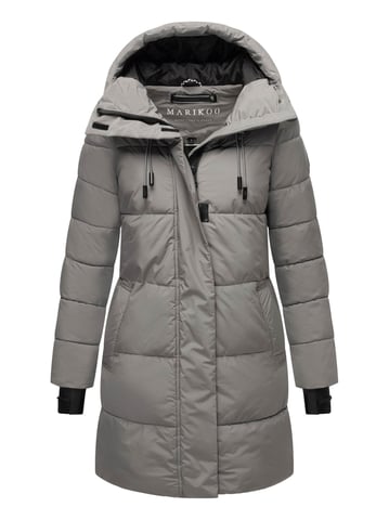Marikoo women's padded winter coat with hood & fleece lining – Kaituu