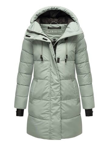 Marikoo women's padded winter coat with hood & fleece lining – Kaituu