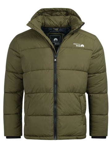 Arctic Seven Men’s Winter Puffer Jacket AS-333 – Warm, Sporty, Water-Repellent