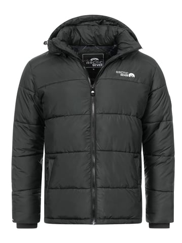 Arctic Seven Men’s Winter Puffer Jacket AS-333 – Warm, Sporty, Water-Repellent