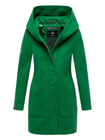Marikoo women’s winter coat with hood and fitted silhouette