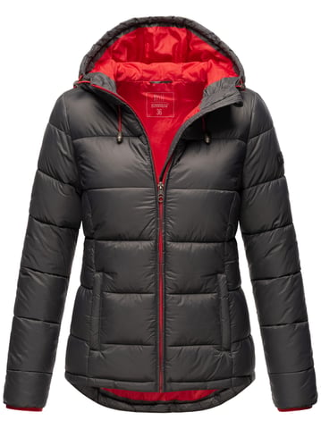 Marikoo women’s quilted jacket – Lightweight transitional coat with hood