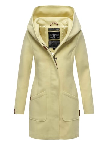 Marikoo women’s winter coat with hood and fitted silhouette