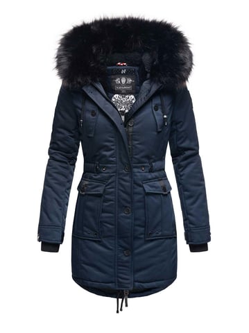 Navahoo Women’s Winter Jacket Luluna-Princess – Warm, Stylish & With Teddy Lining and Faux Fur Collar