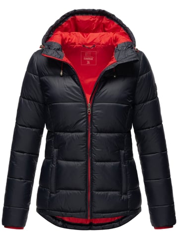 Marikoo women’s quilted jacket – Lightweight transitional coat with hood
