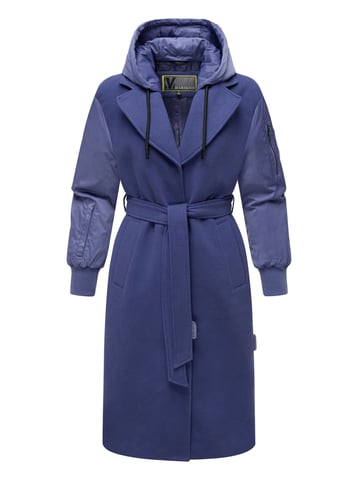 Marikoo women’s belted wrap coat with detachable hood – Tjadee