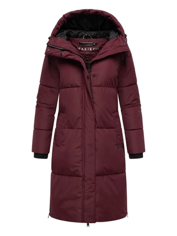 Marikoo women’s quilted coat Michikoo with hood & magnetic pockets