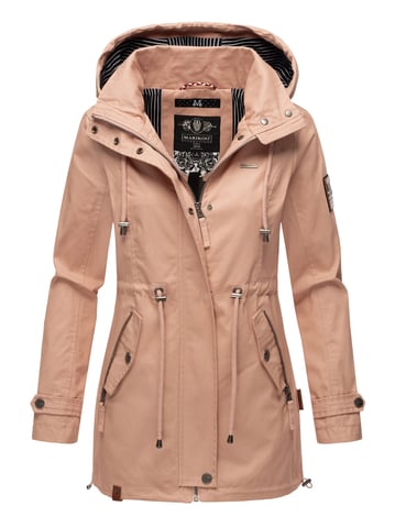 Marikoo lightweight women’s transitional jacket with detachable hood
