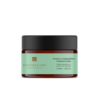 Dr Botanicals Kurkuma & Kielzaad Behandelmasker 50 ml
