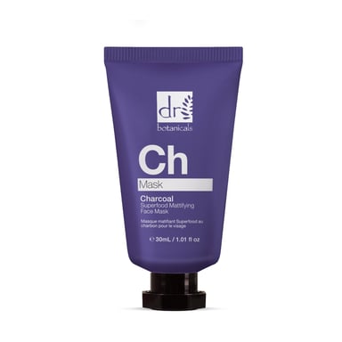 Dr Botanicals Advanced Charcoal Superfood Mattifying Face Mask 30ml