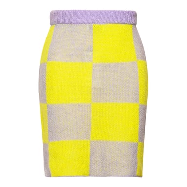 Kiana Knit Skirt in Lilac