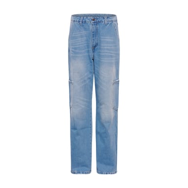 Rory Cargo Jeans in Light Blue