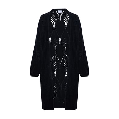 Jayda Knit Cardigan in Black