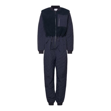 Ana Quilt Jumpsuit in Navy