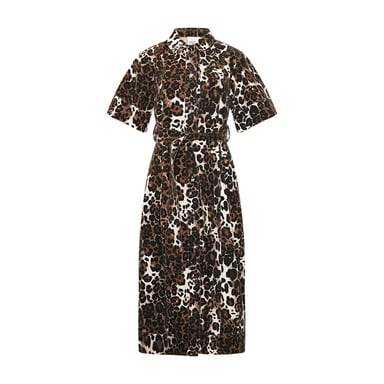 Keisley Dress in Brown